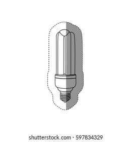 energy-saving light bulbs icon, vector illustration design