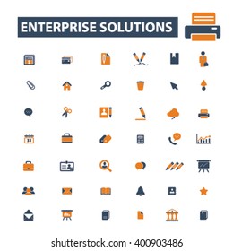 iconos de soluciones de energía

