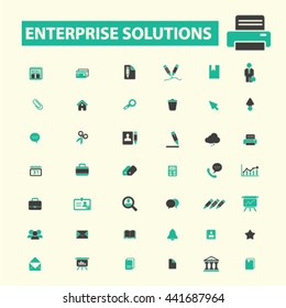 enerprise solutions icons