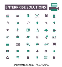 enerprise solutions icons