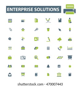 enerprise solutions icons