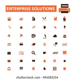 iconos de soluciones de energía
