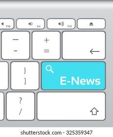 E-News Enter Button Keyboard