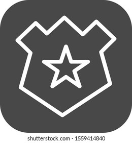  enforcement icon isolated on background
