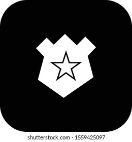  enforcement icon isolated on background
