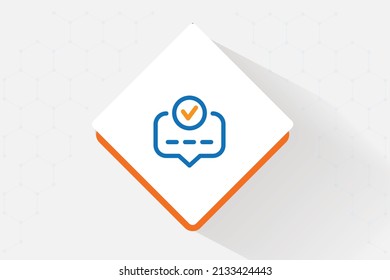 Comprometer el diseño de vectores de iconos de los clientes