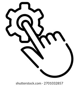 Activar icono de Web en estilo de contorno