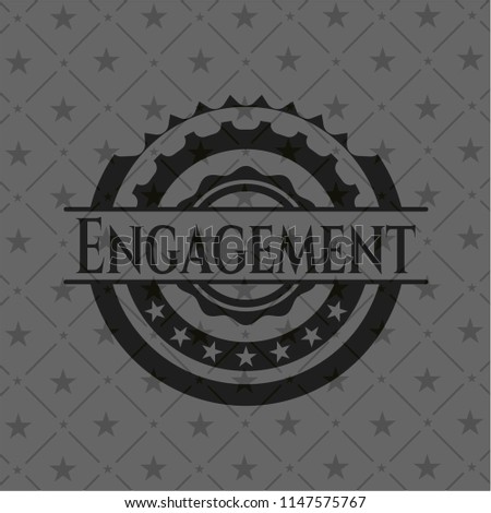 Engagement black emblem