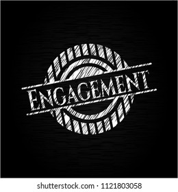 Engagement chalk emblem