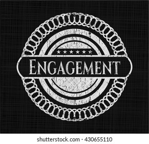 Engagement chalk emblem