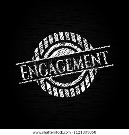 Engagement chalk emblem
