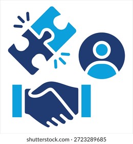 Verlobung flach blau Symbolstil