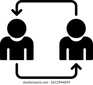 Engagement Glyph Icon Vector Design