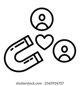 Engagement Icon Element For Design