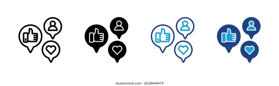 Engagement Icon Element For Design