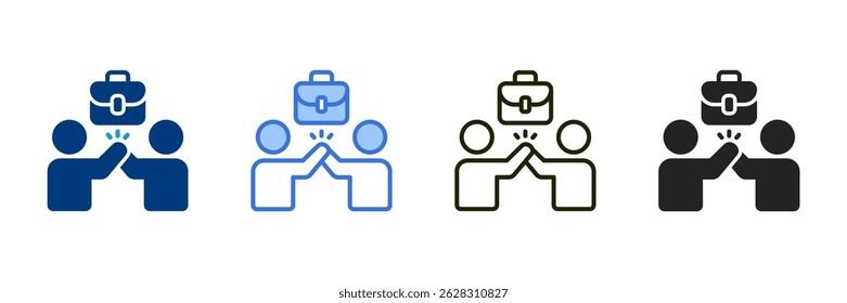Engagement Icon Set Different Style Collection