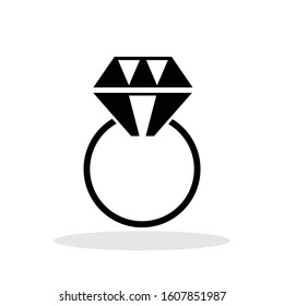 Engagement icon in trendy flat style. Vector Illustration EPS 10.