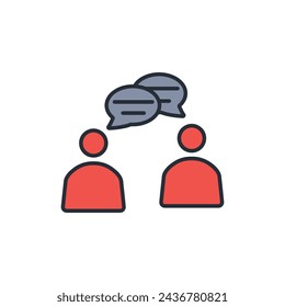 engagement icon. vector.Editable stroke.linear style sign for use web design,logo.Symbol illustration.