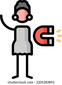 ilustración de material de elemento de diseño aislado de compromiso. Vector de fondo blanco