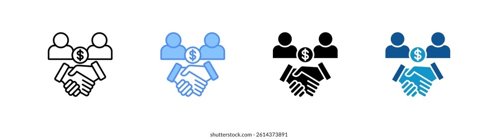 Engagement Multi Style Icon Sheet