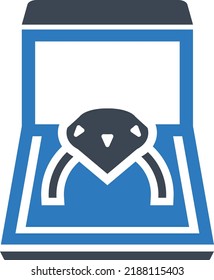 Icono del anillo de compromiso sobre fondo blanco