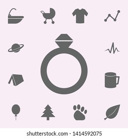 engagement ring icon. web icons universal set for web and mobile