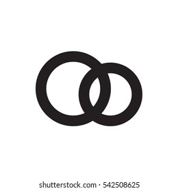 engagement rings icon illustration isolated vector sign symbol