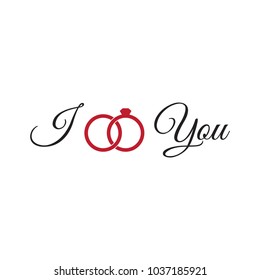 Engagement Rings I Love You