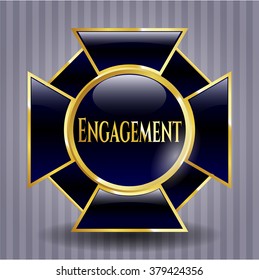 Engagement shiny badge
