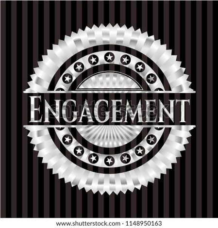 Engagement silver emblem