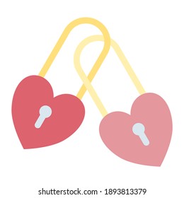 engagement using soft color and flat style