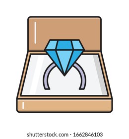 Vektorillustration für eine Bindung 