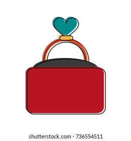 engagement or wedding ring icon image 
