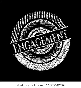 Engagement written on a chalkboard