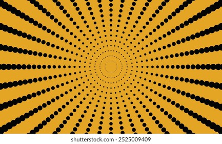 Engaging Optical Illusion of Expanding Circles. Explore the Intriguing Visual Perception and Design Elements, Perfect for Art and Psychology Enthusiasts 