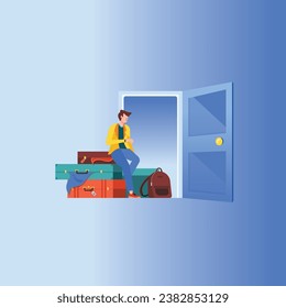 Engaging vector illustrations of travel sites, adding visual charm and appeal to tourist destinations, maps, and travel-related content