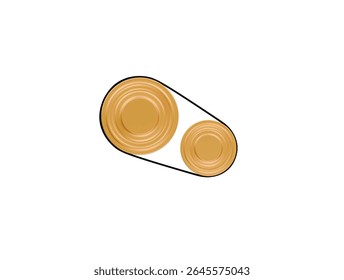 engine belt icon 3d illustration render