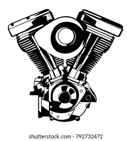 engine block art