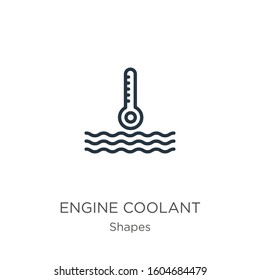 car engine coolant symbol