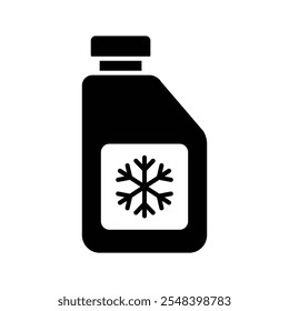 engine coolant icon vector design template simple and clean