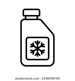 engine coolant icon vector design template simple and clean