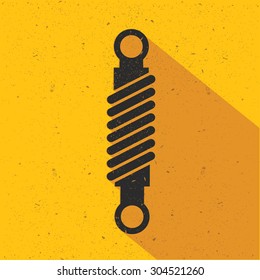 Engine flat design,vector