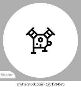 Engine icon sign vector,Symbol, logo illustration for web and mobile