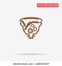 Engine icon. Vector concept illustration for design.