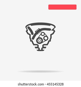 Engine icon. Vector concept illustration for design.
