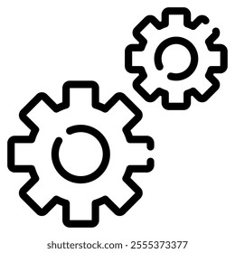 Engine icon for web, app, infographic, etc
