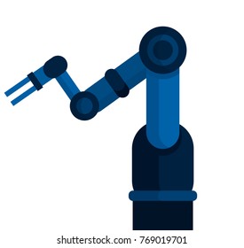 Engine machine isolated factory element vector illustration