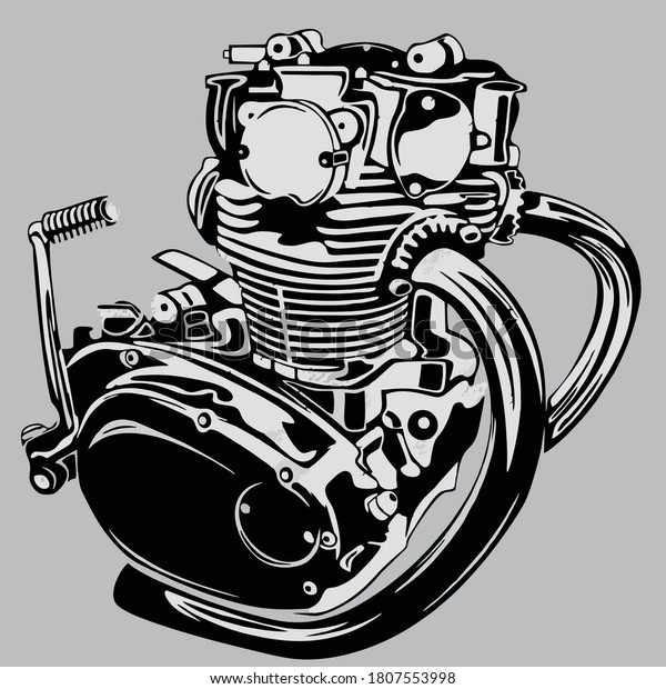 engine motor\
crome black design powerfull\
tecnology