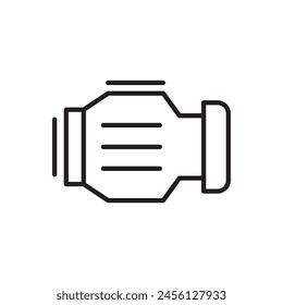 Engine Motor Icon Sign Symbol