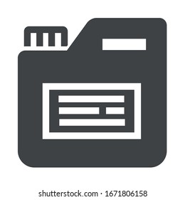 Motoröl-Schwarz-Symbol auf weißem Hintergrund